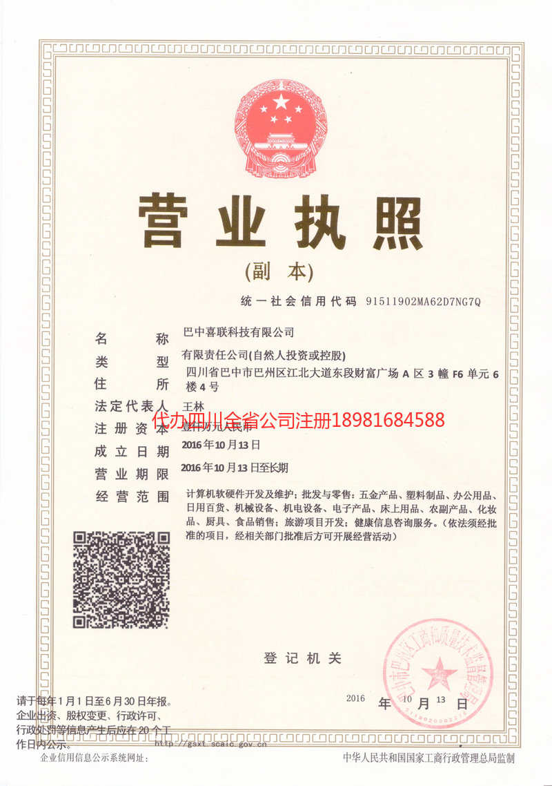 大庆大庆喜联科技有限公司